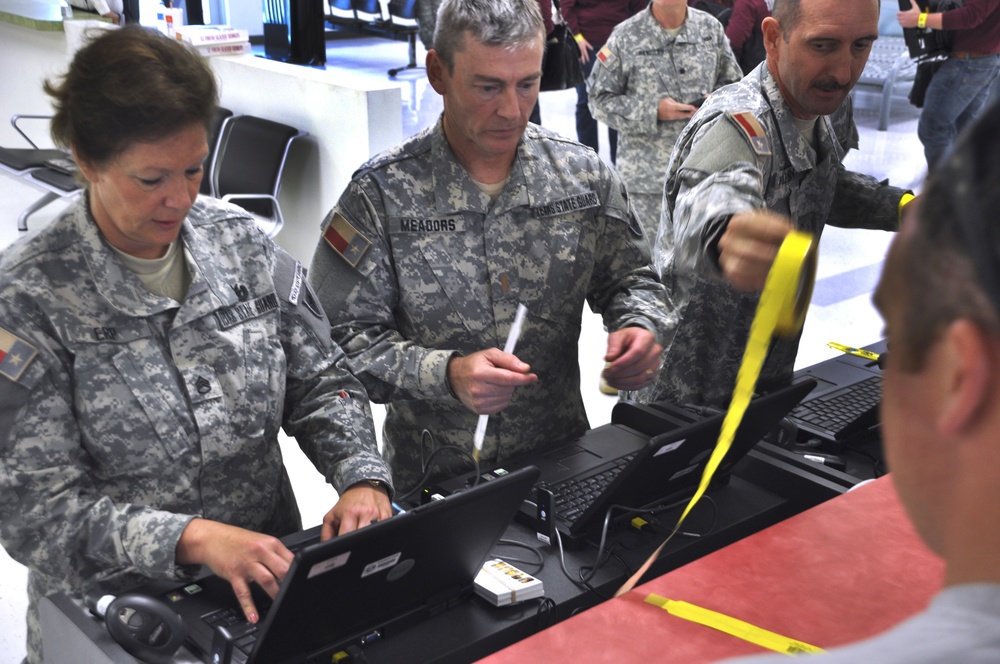 Texas Military Forces participates in the Texas Department of Emergency Management State Response Activation Exercise