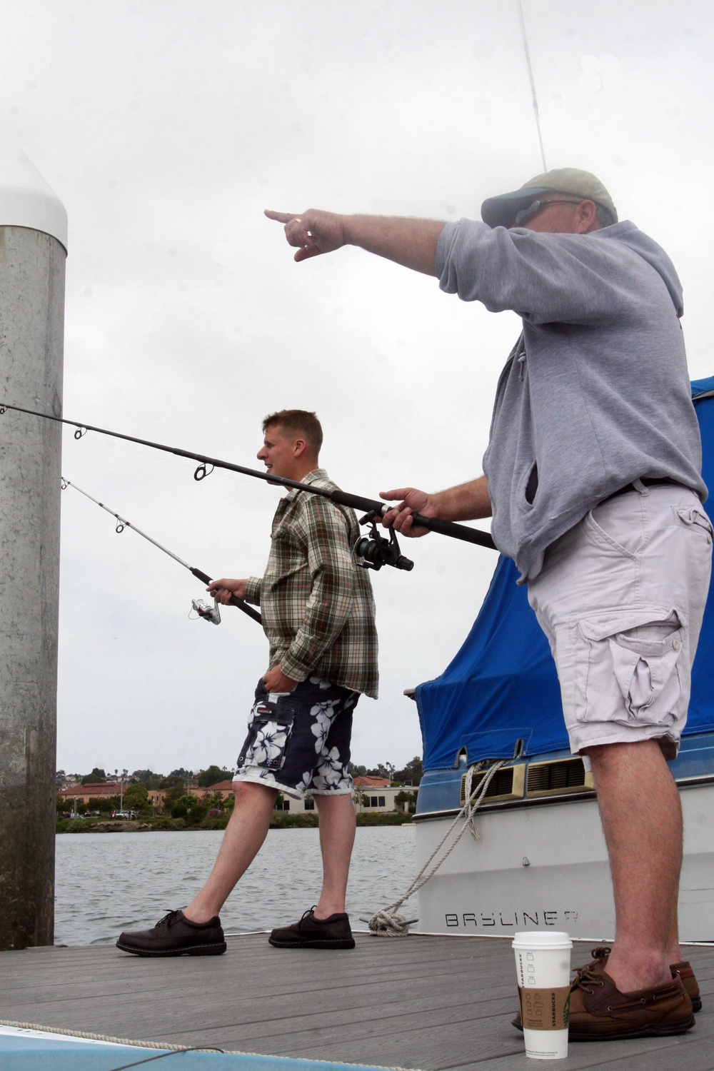 Fathers, children bond while fishing and boating