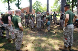 Decontamination course teaches Marines how to combat chemical outbreaks