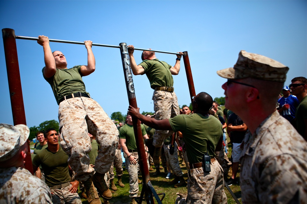 Fun in the Sun with II Marine Expeditionary Force Headquarters Group Marines