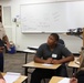 Marine mentors JShop students