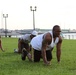 Journalists work out with Marines