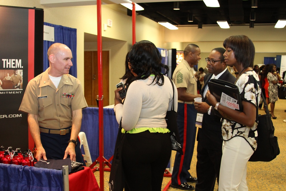 Marines attend NABJ