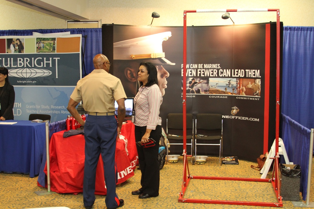 Marines attend NABJ Convention