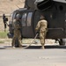 Refueling a helicopter