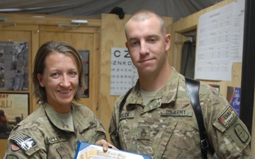 Alley earns Warfighter of the Month Award