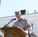 Master Gunnery Sgt. Adkins' retirement ceremony