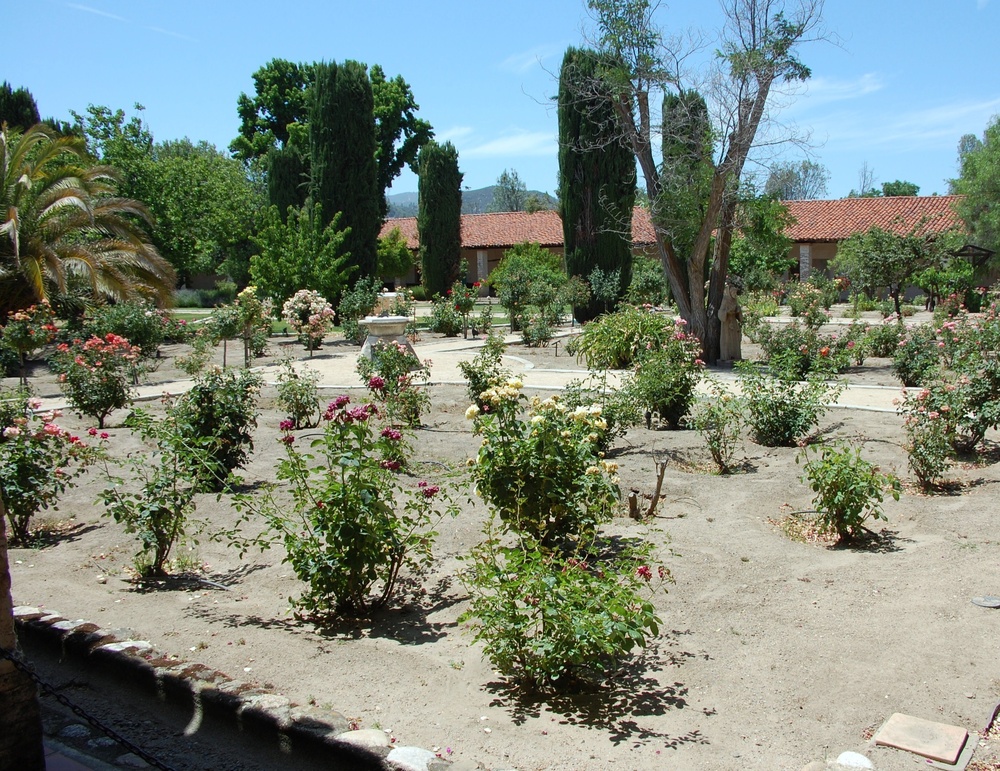 Mission San Antonio de Padua gardens