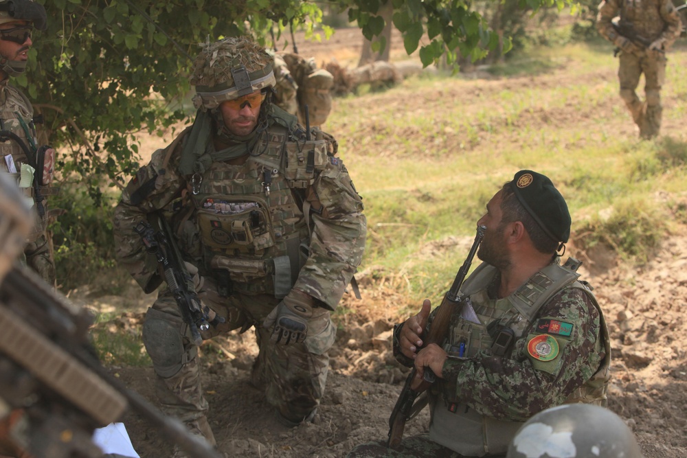 Victory is in the BAG – British Advisory Group Soldiers Mentor Afghan Army Led Operation