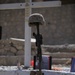 Memorial for Cpl. Connor T. Lowery on FOB Zeebrugge