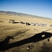 Utah Army National Guard performing static line jumps from Black Hawks