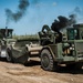 815th Engineer Company works at a construction site at Camp Gilbert C. Grafton, ND