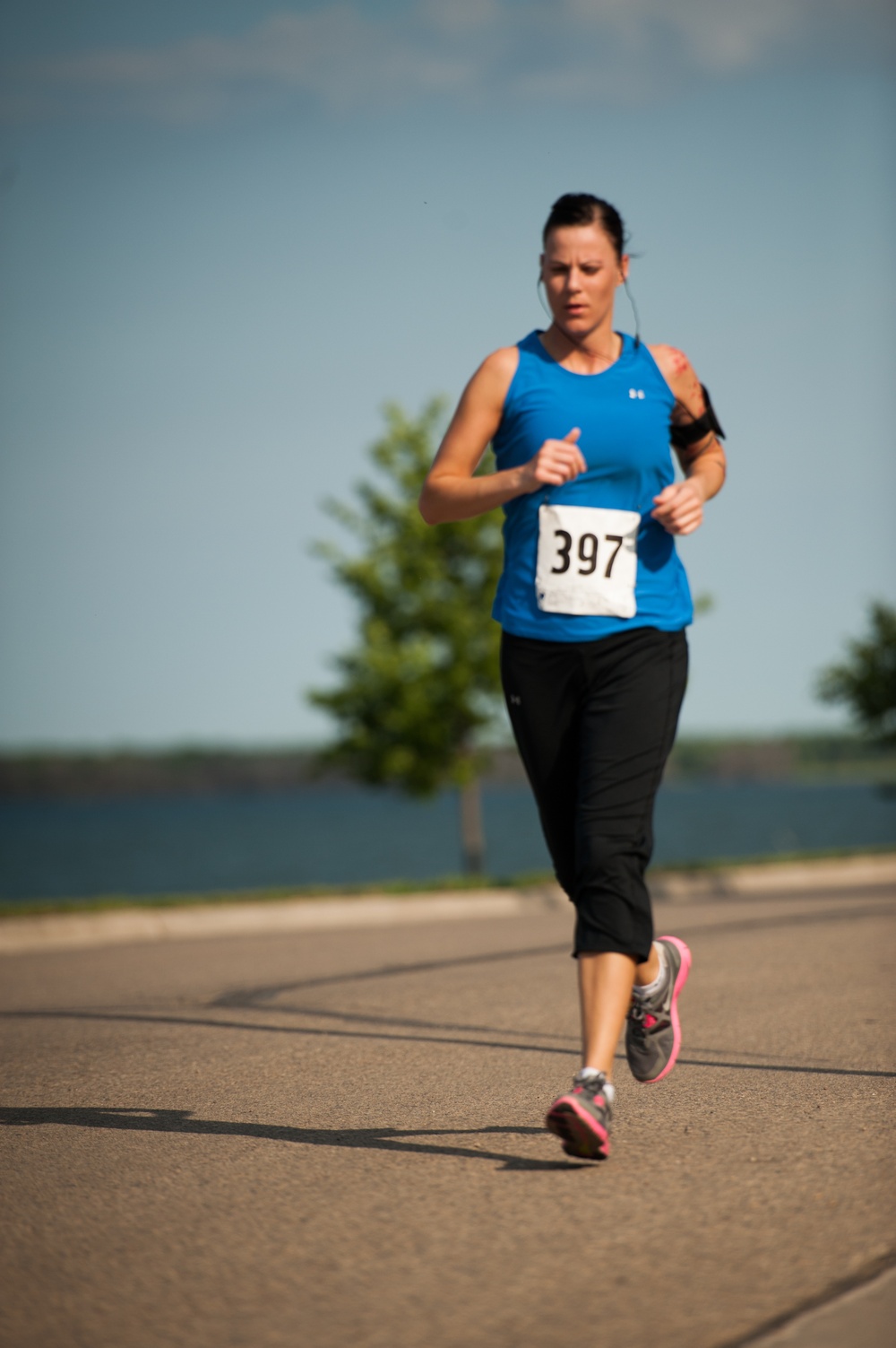 Remember the Fallen 12K run at Devils Lake, ND