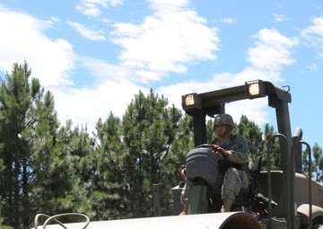 340th Engineer Company conducts fire management exercises