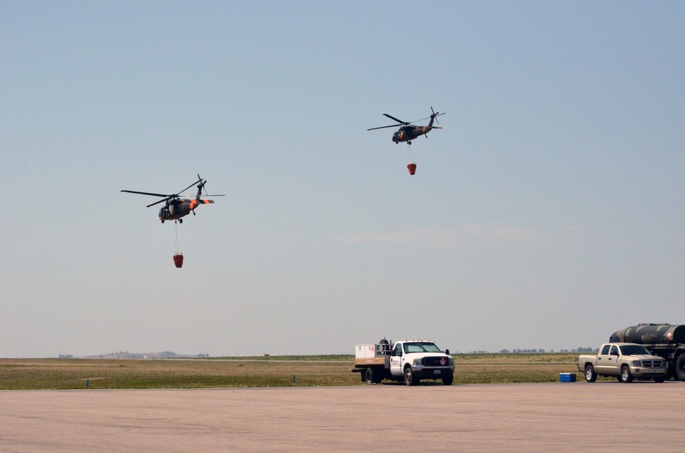 Kansas National Guard supports Colorado in High Park firefight