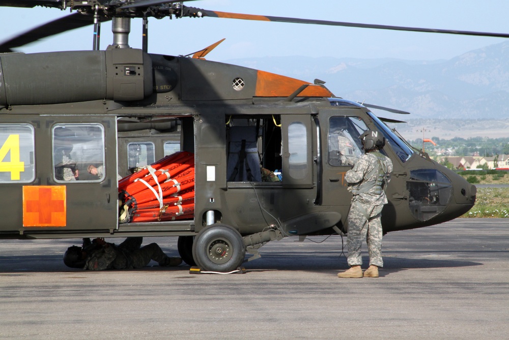 Nebraska National Guard conducts first mission in support of Colorado's firefight at High Park