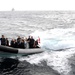 Piloting a rigid hull inflatable boat
