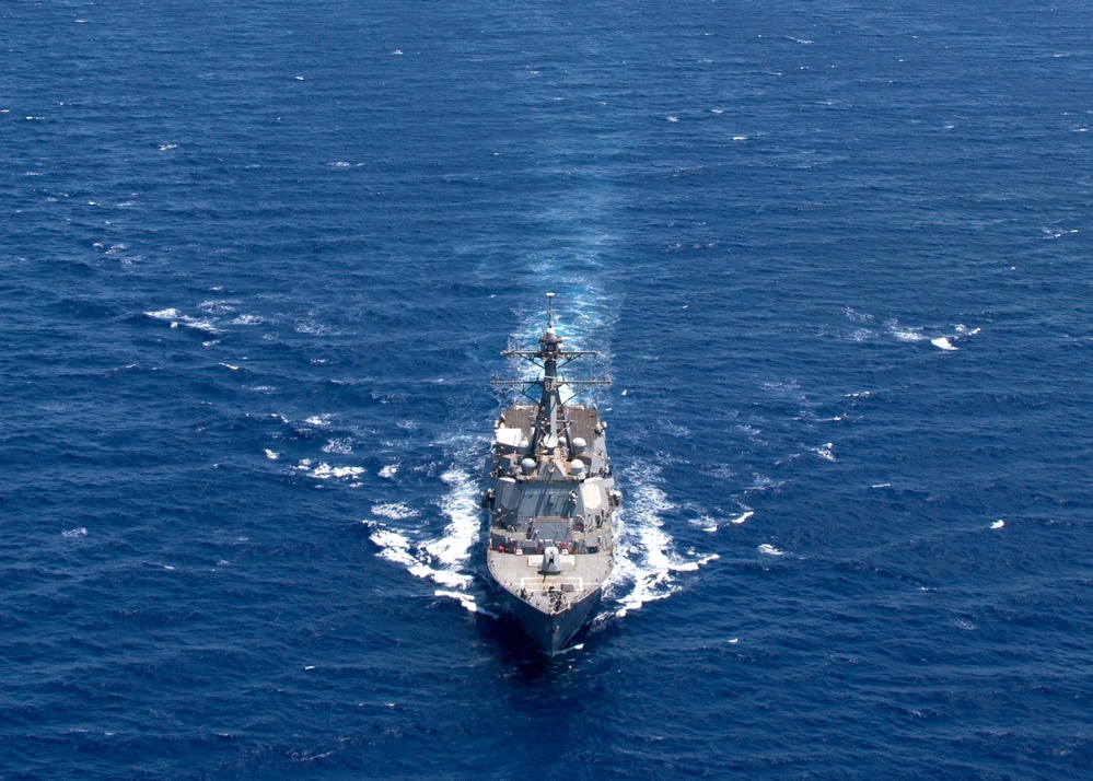 USS James E. Williams transits the Red Sea