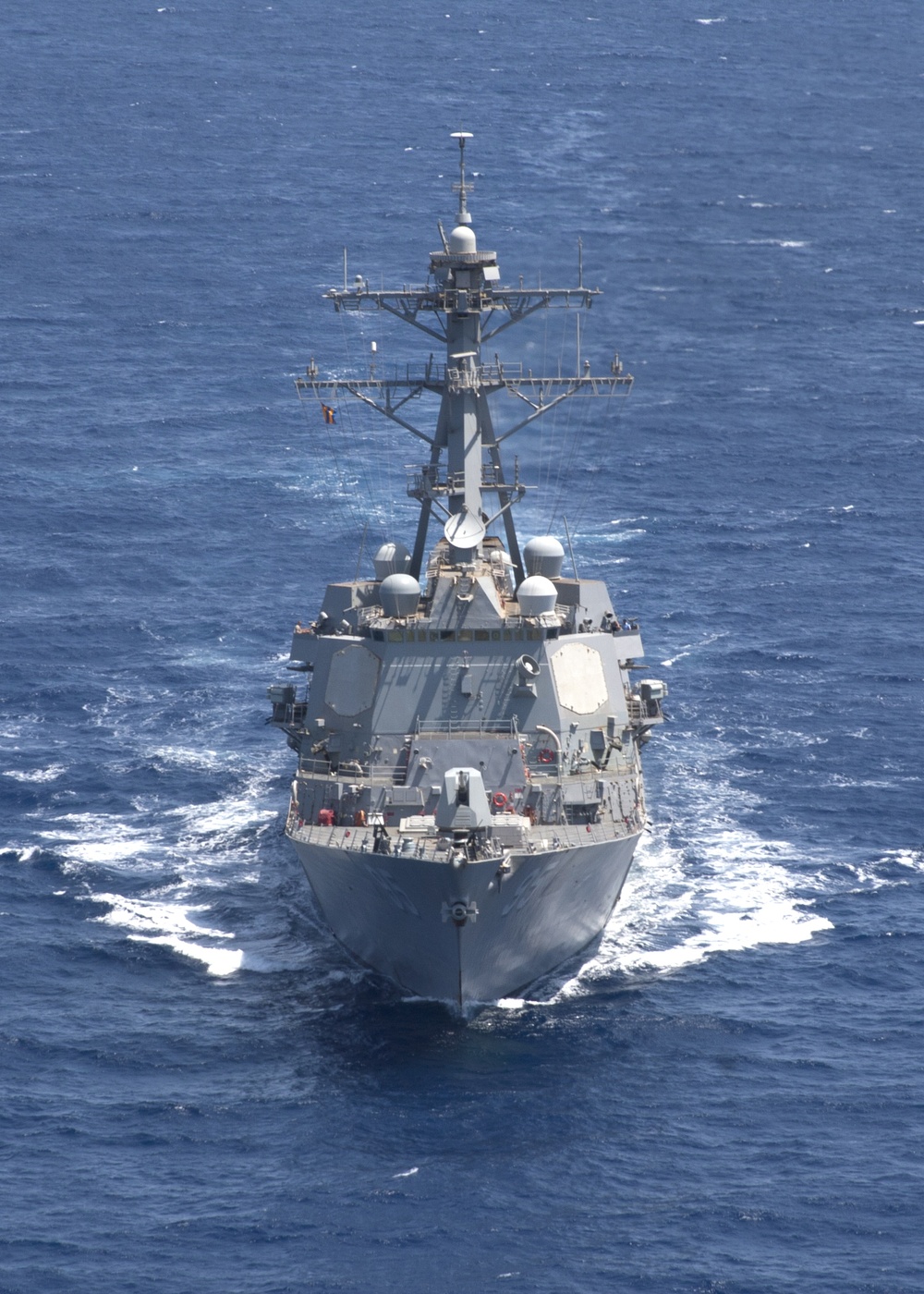 USS James E. Williams transits the Red Sea