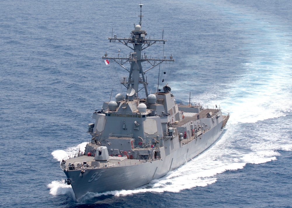 USS James E. Williams transits the Red Sea