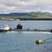 USS Greeneville comes alongside USS Emory S. Land