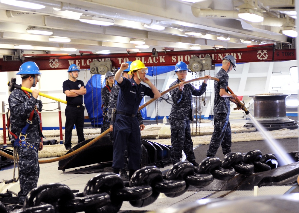 George H.W. Bush conducts carrier qualifications in Atlantic Ocean