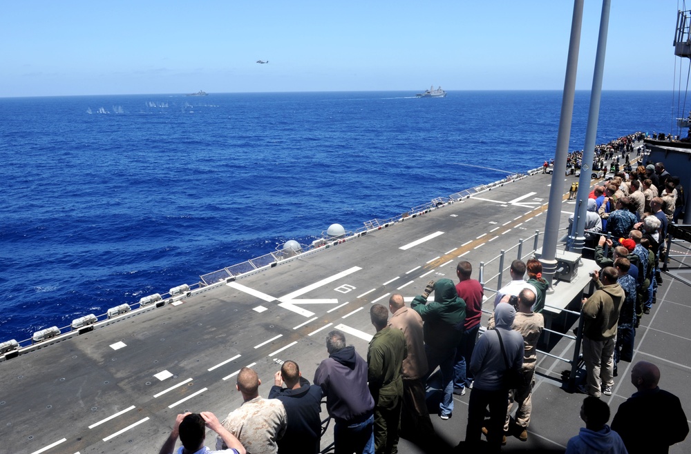 USS Makin Island Maiden deployment