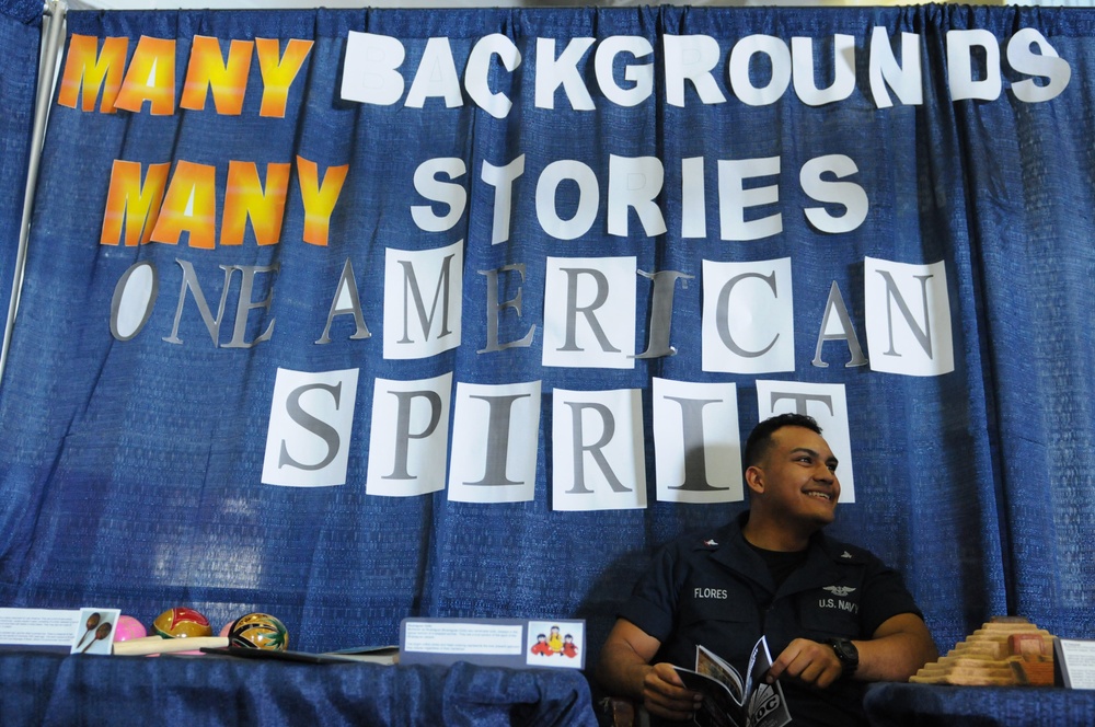 Diversity celebration aboard USS George H.W. Bush