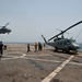 MH-60S Knight Hawk preps to land aboard USS New York