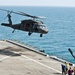 UH-60 Black Hawk takes off aboard USS New York