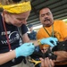 Pacific Partnership 2012 veterinary civic action project