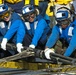 Firefighting drills aboard USS John C. Stennis