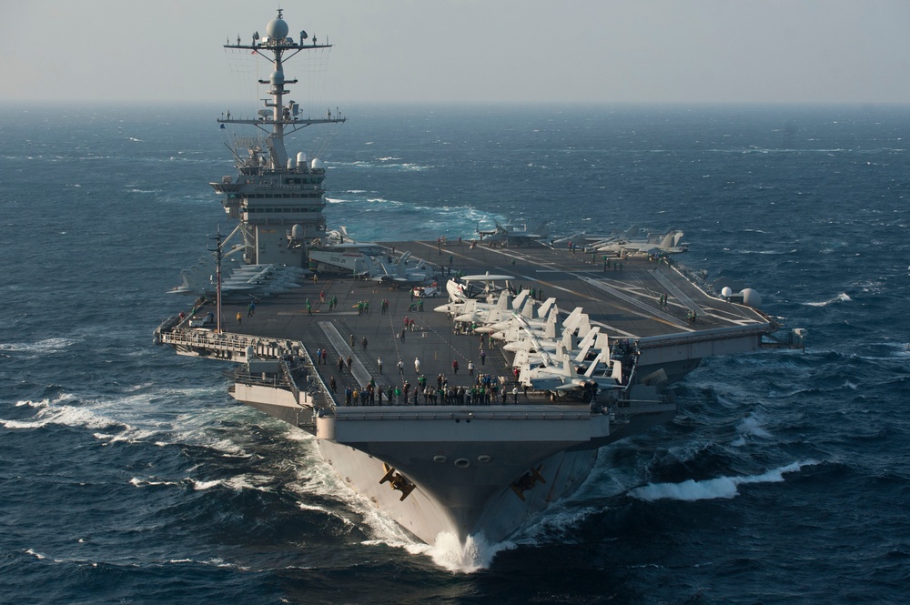 USS George Washington action