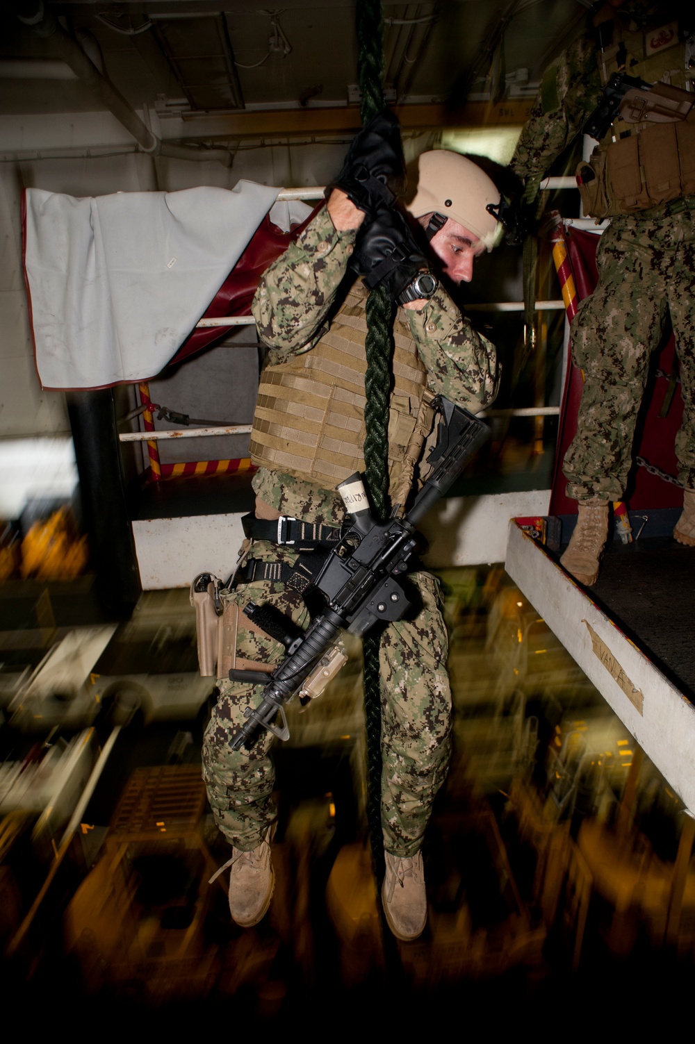 USS George Washington action
