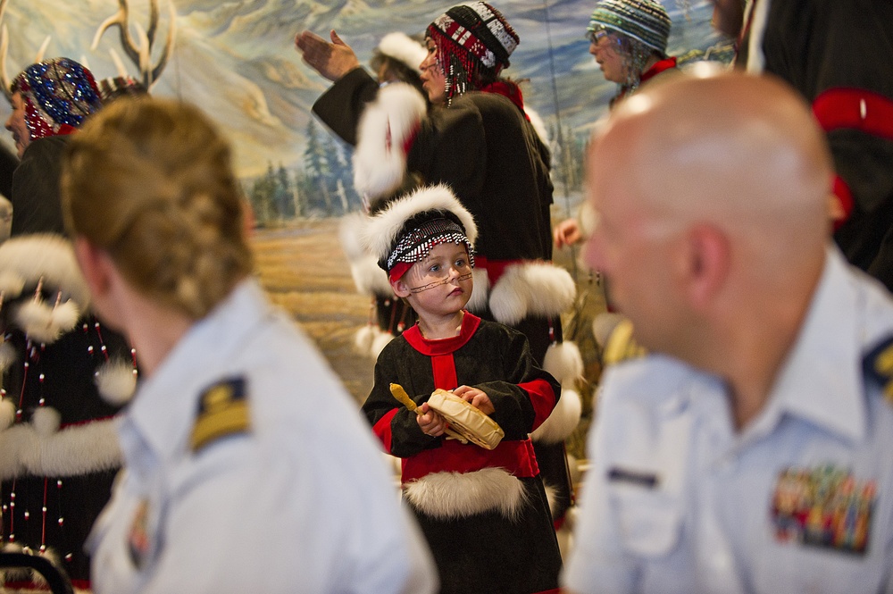 US Coast Guard Cutter SPAR becomes the Honorary ship of the Sun'aq Tribe of Kodiak, Alaska