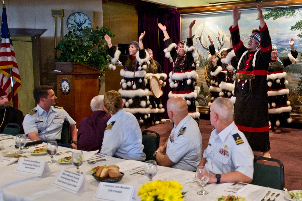 US Coast Guard Cutter SPAR becomes the Honorary ship of the Sun'aq Tribe of Kodiak, Alaska