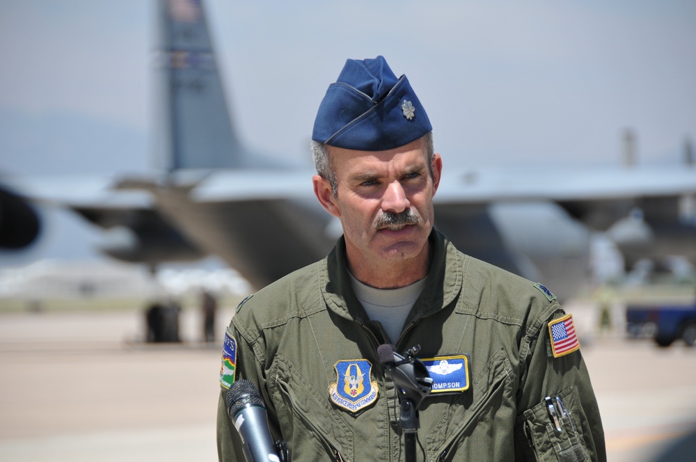 Wyoming Air National Guard MAFFS II arrives in Colorado Springs, Colo.