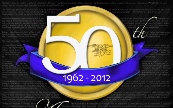 50th anniversary of the establishment of the U.S. Navy SEALs