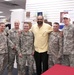 316th ESC soldiers meet Franco Harris