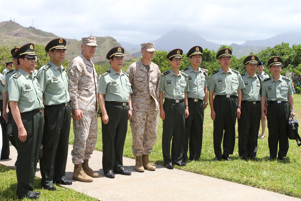 National Defense University-PLA tour