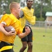 Vanguard soldiers take to the gridiron during Marine Week