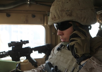 Fire Support Team provides close-air support for combat logistics patrols