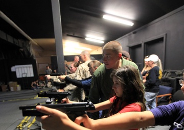 Spouses experience day in partners' boots