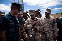 Recon Marines interact, train with sailors on submarine