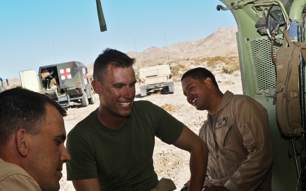 Pierce leaves tracks on the Corps