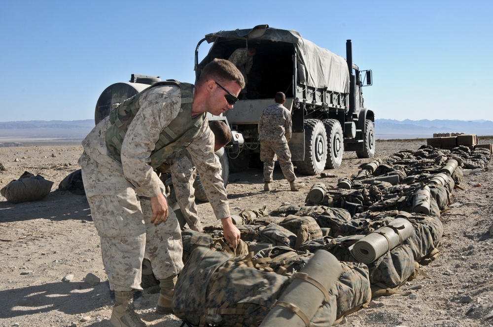 Motor Transport supports Officer Infantry Course