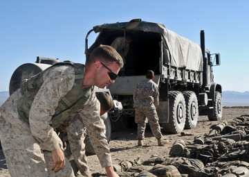 Motor Transport supports Officer Infantry Course