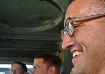 Motor Transport supports Officer Infantry Course