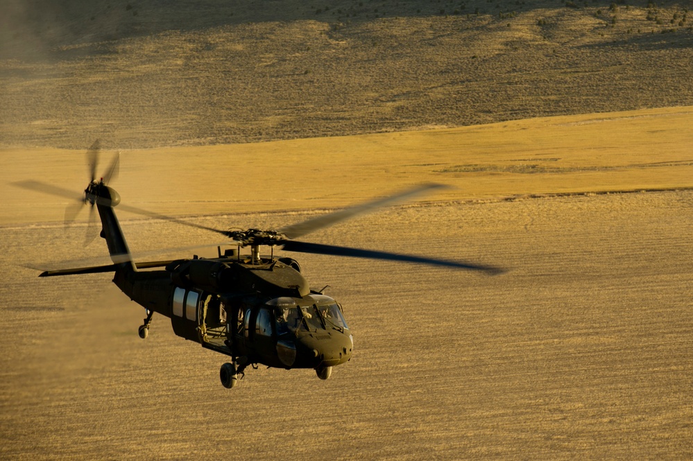 Parachute landing drop zone