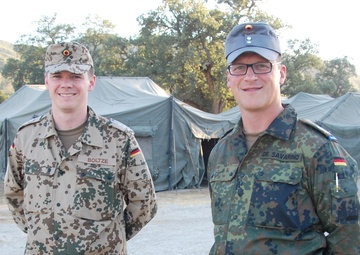 German doctors learn and teach at Warrior Exercise